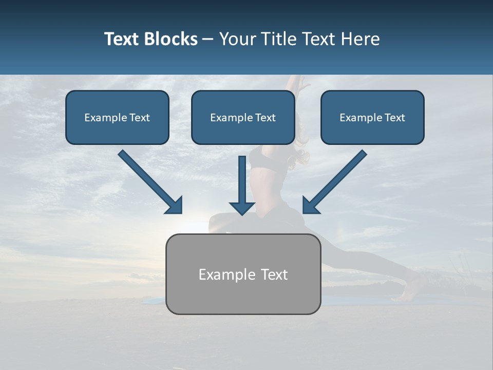 Portrait Woman Retired PowerPoint Template