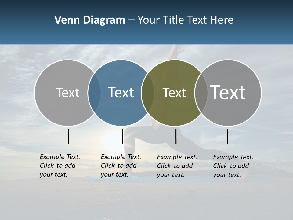 Portrait Woman Retired PowerPoint Template