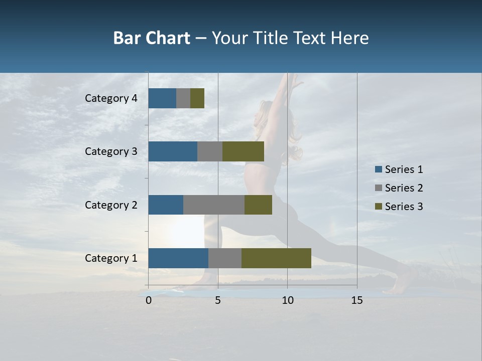 Portrait Woman Retired PowerPoint Template
