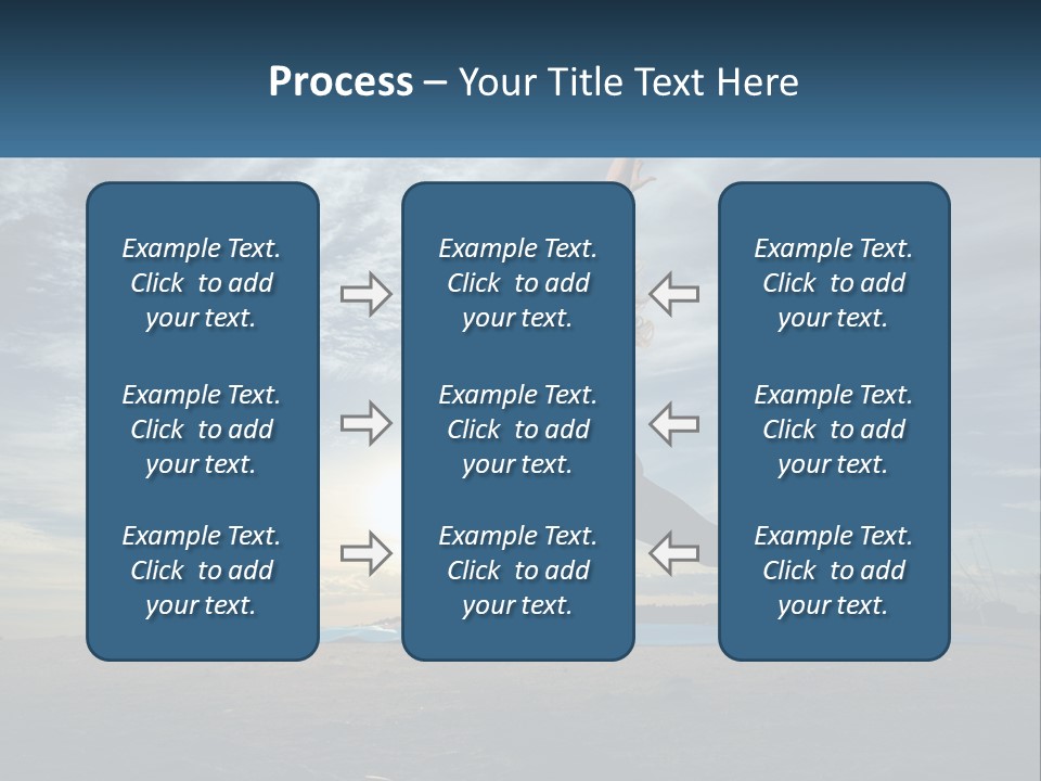 Portrait Woman Retired PowerPoint Template