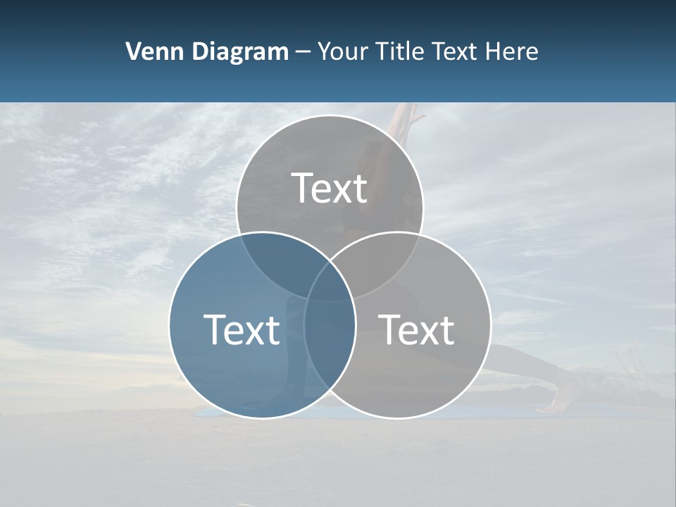 Portrait Woman Retired PowerPoint Template