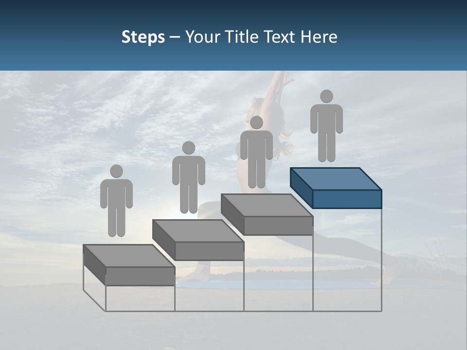 Portrait Woman Retired PowerPoint Template