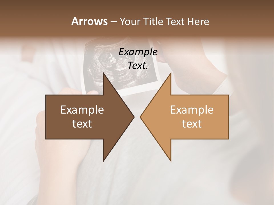 Caucasian Standing Senior PowerPoint Template