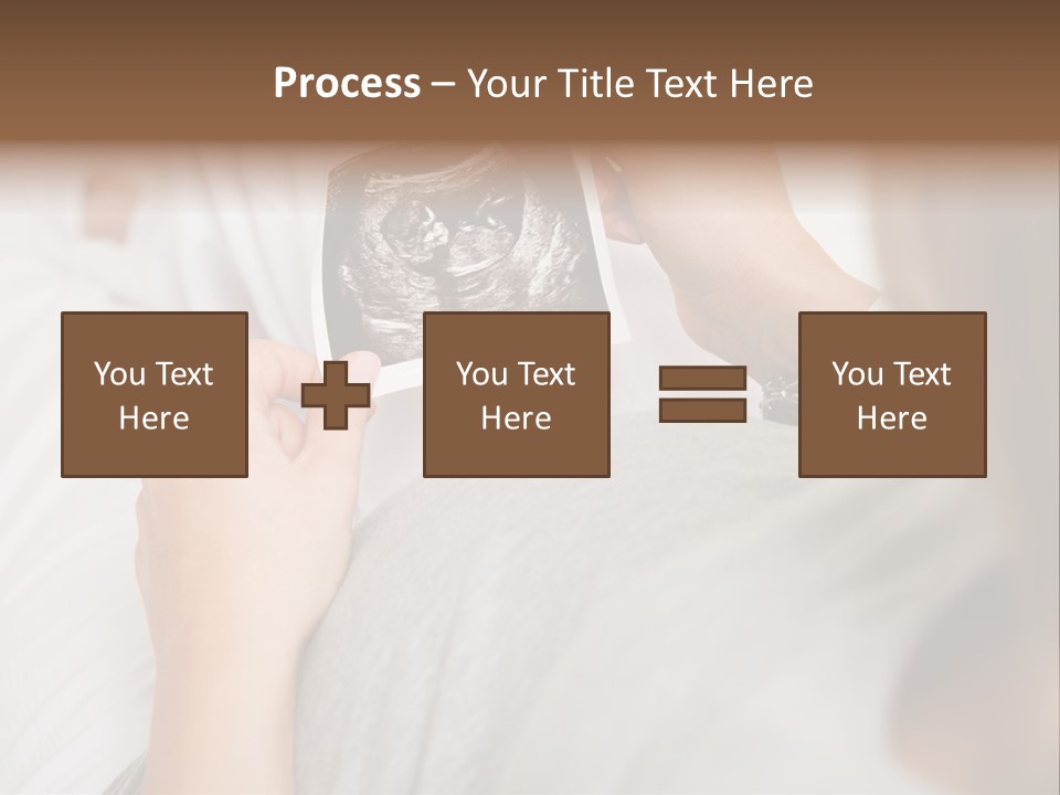 Caucasian Standing Senior PowerPoint Template