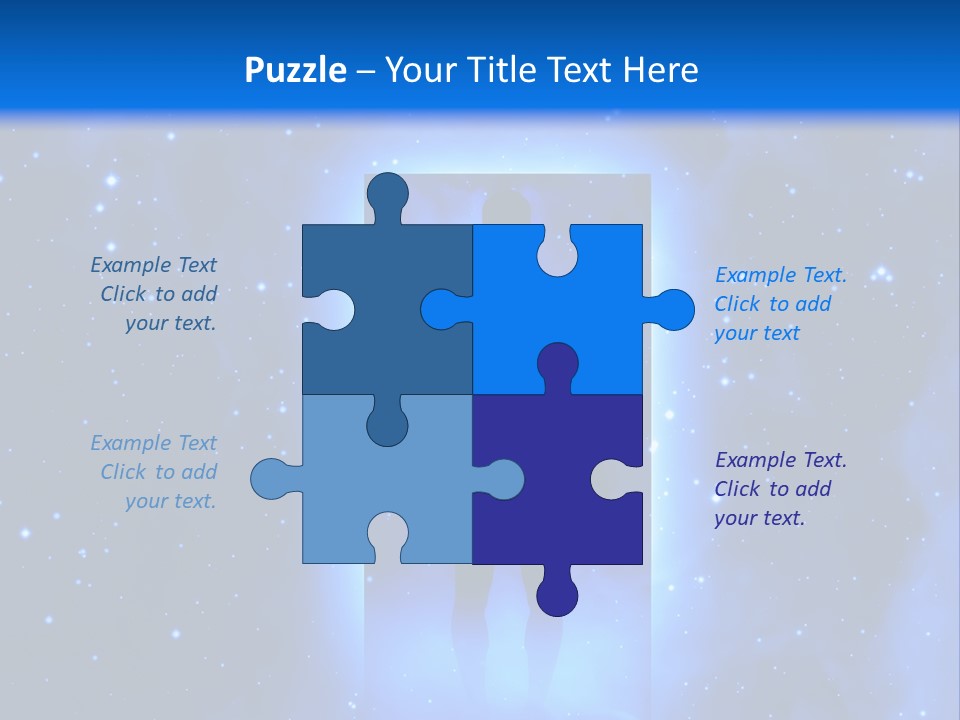 Older Standing Beach PowerPoint Template