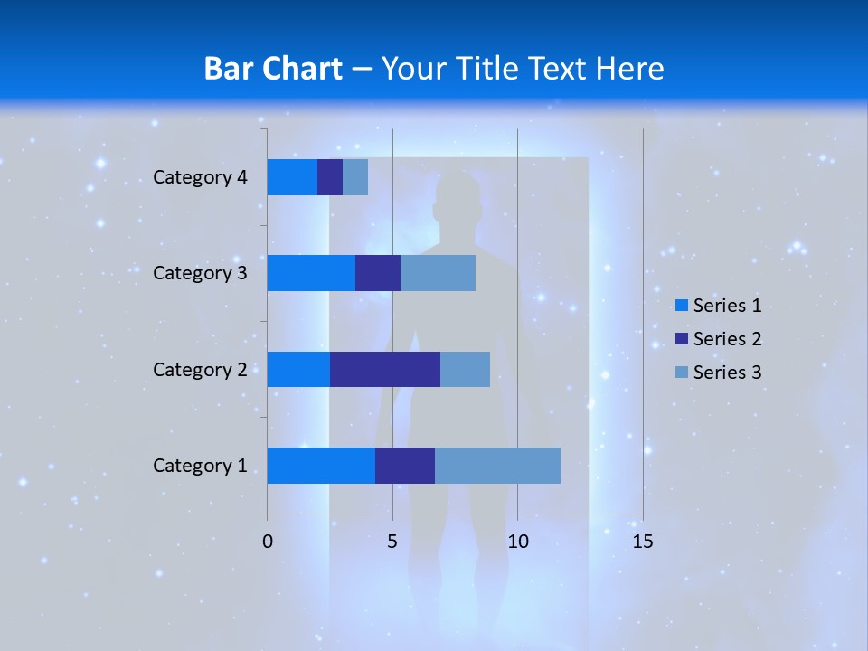Older Standing Beach PowerPoint Template