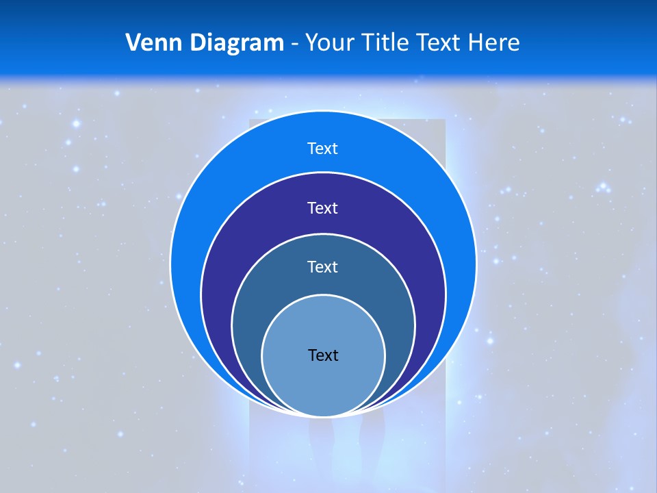 Older Standing Beach PowerPoint Template
