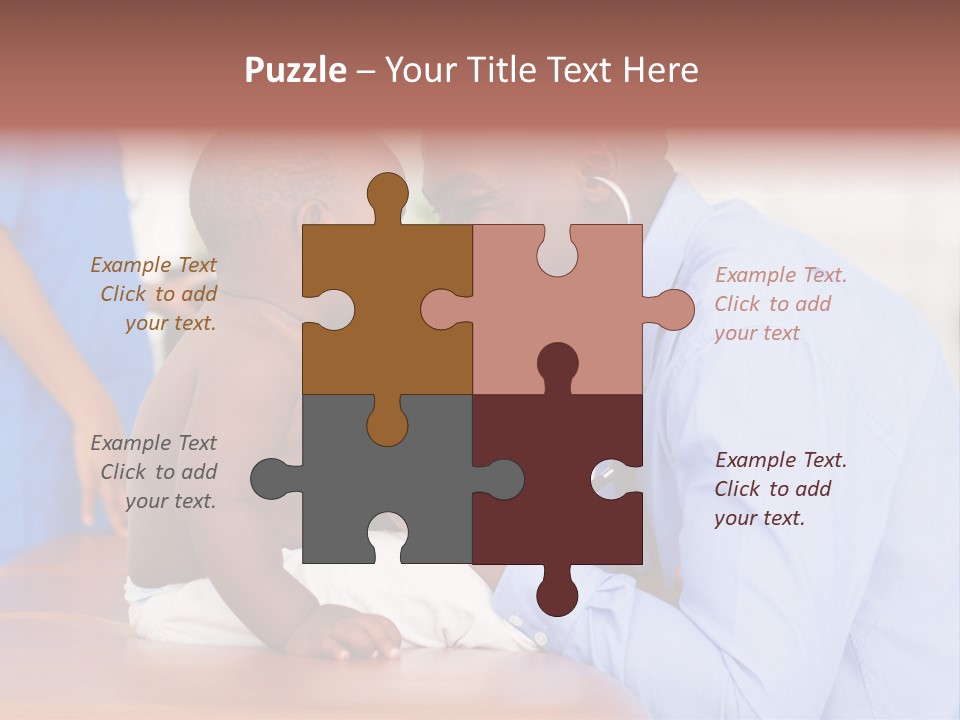 Coastal Wave Retirement PowerPoint Template