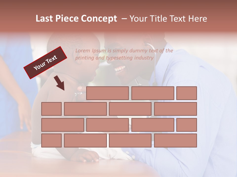 Coastal Wave Retirement PowerPoint Template