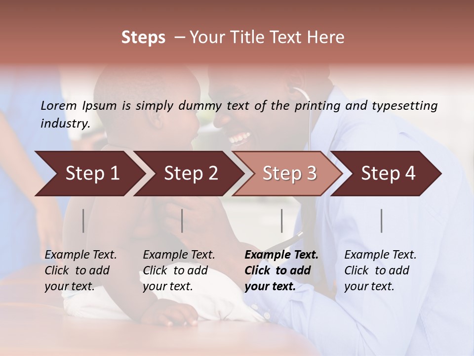 Coastal Wave Retirement PowerPoint Template