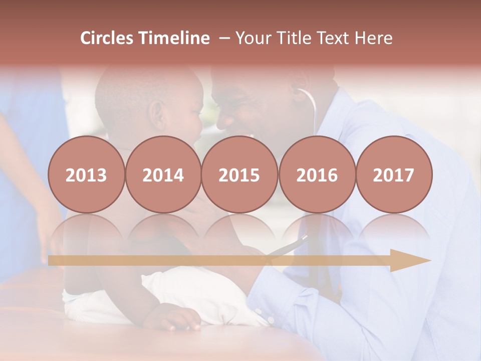 Coastal Wave Retirement PowerPoint Template