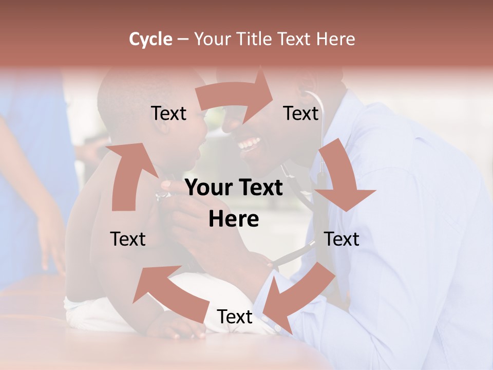 Coastal Wave Retirement PowerPoint Template