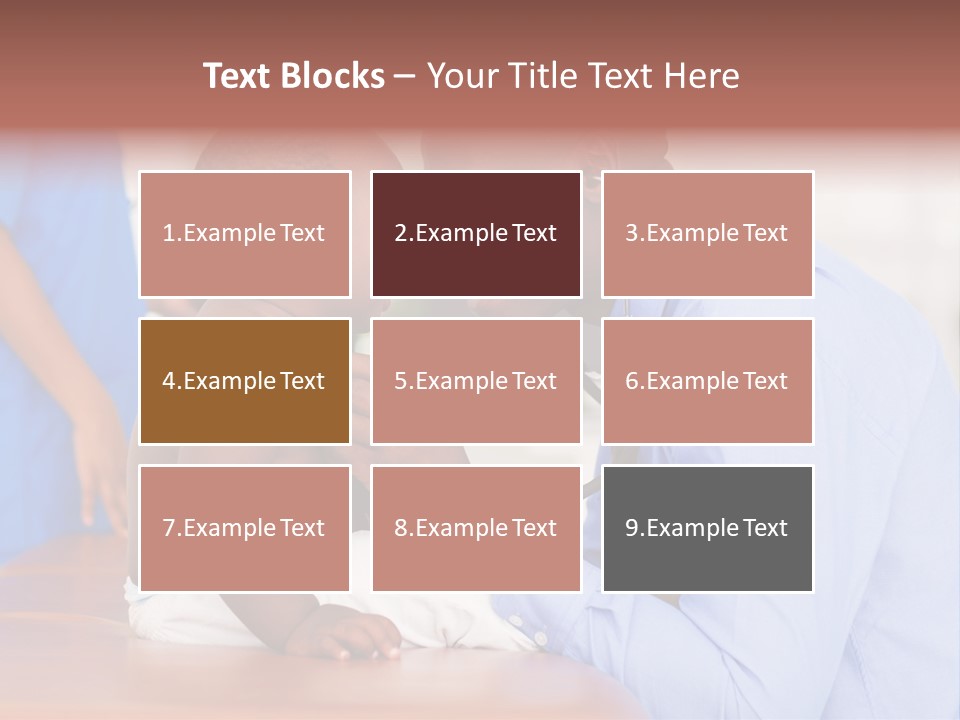 Coastal Wave Retirement PowerPoint Template