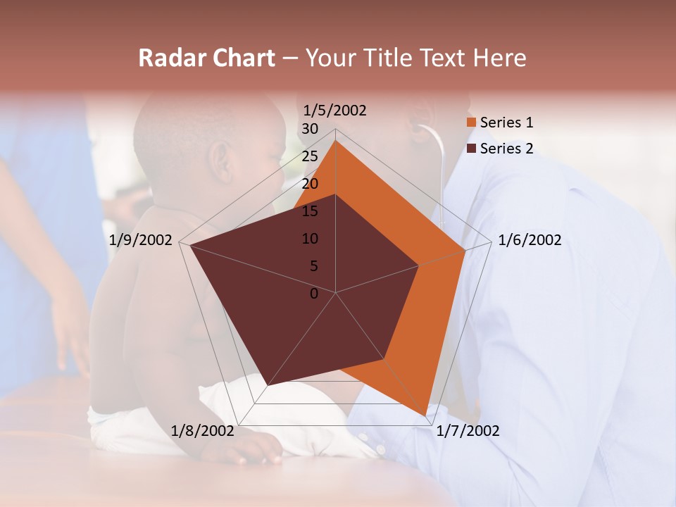 Coastal Wave Retirement PowerPoint Template