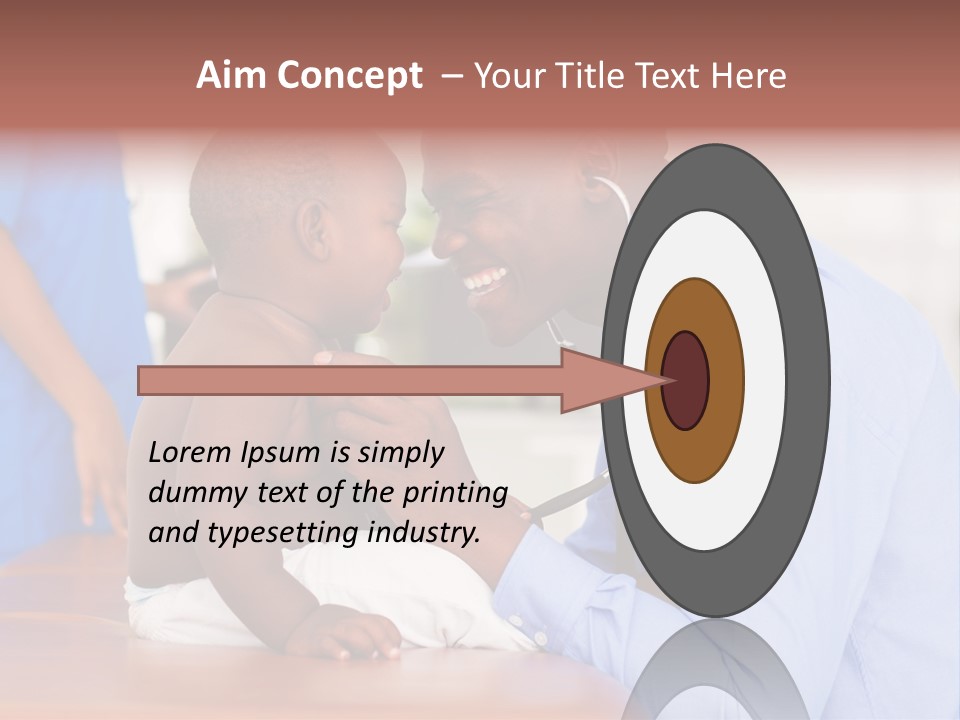 Coastal Wave Retirement PowerPoint Template