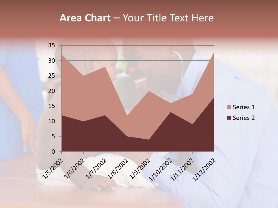 Coastal Wave Retirement PowerPoint Template