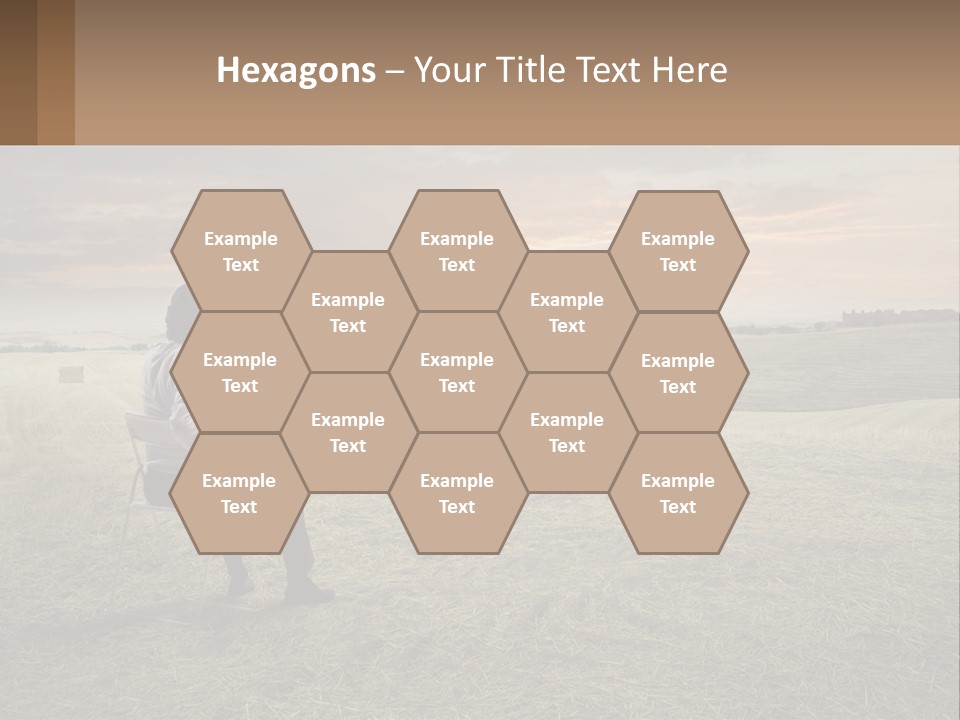 Daughter Sea Beach PowerPoint Template