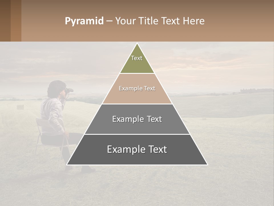 Daughter Sea Beach PowerPoint Template