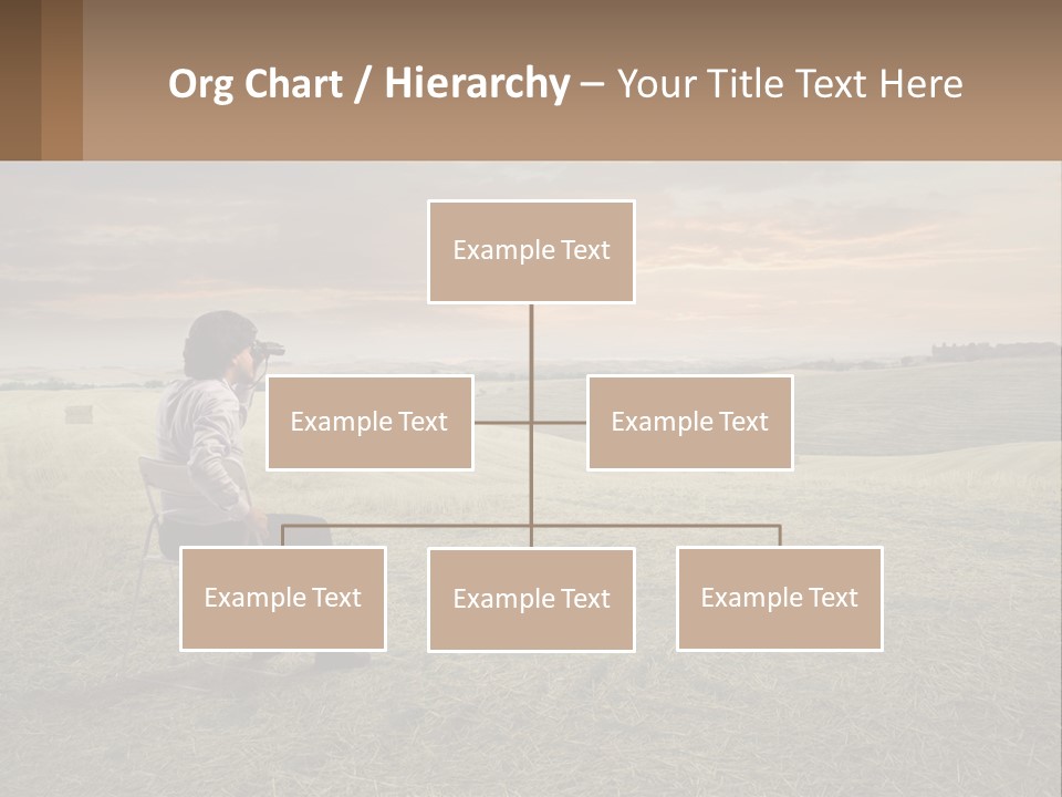 Daughter Sea Beach PowerPoint Template