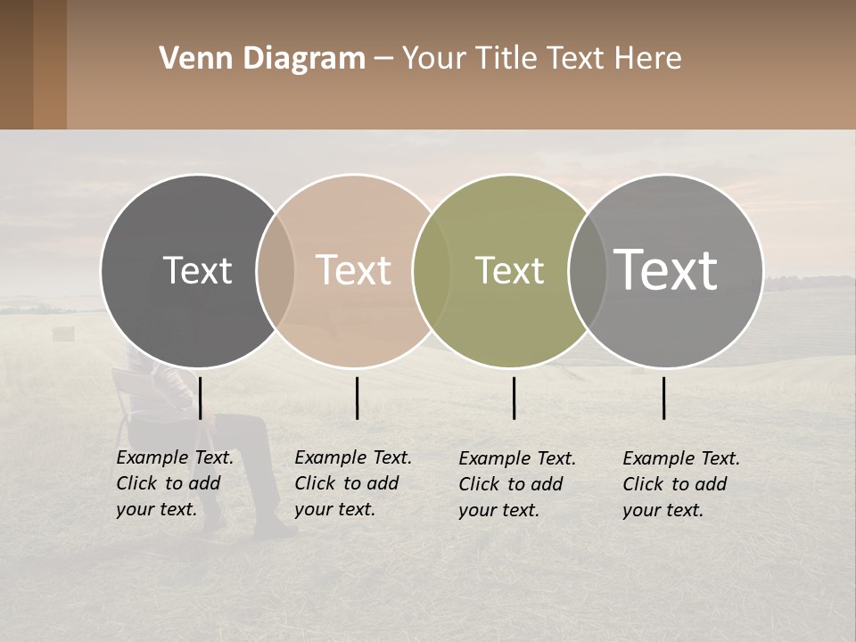 Daughter Sea Beach PowerPoint Template