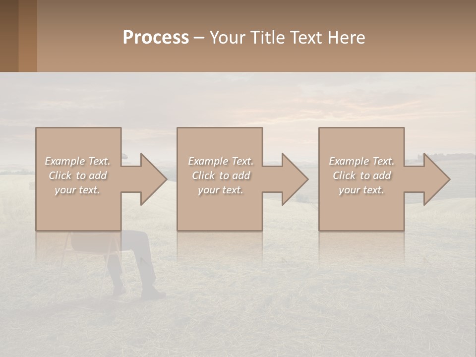 Daughter Sea Beach PowerPoint Template