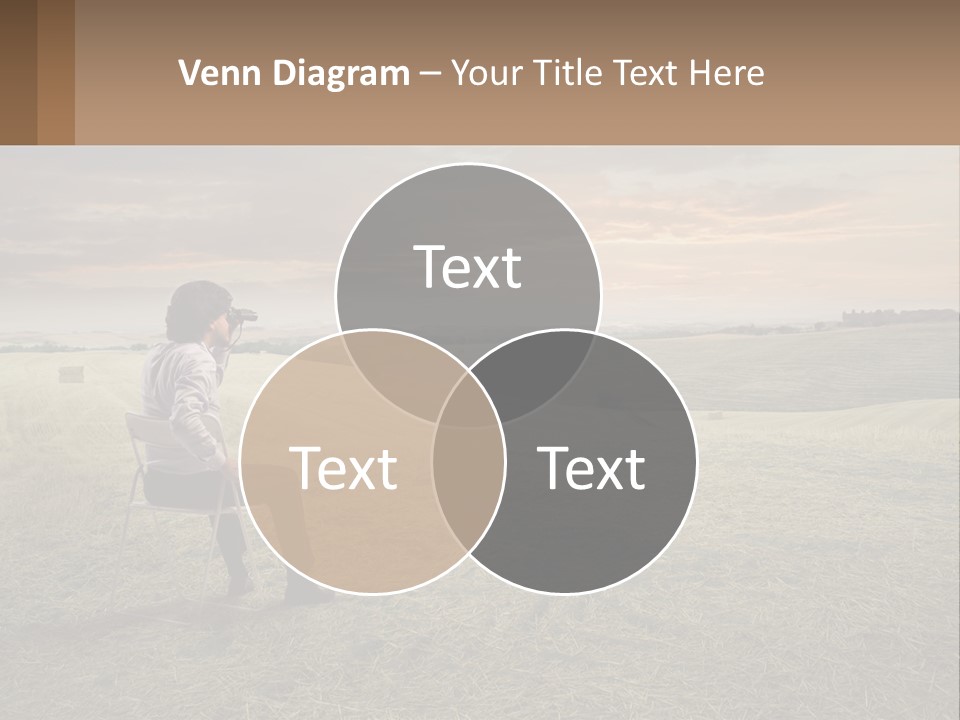 Daughter Sea Beach PowerPoint Template