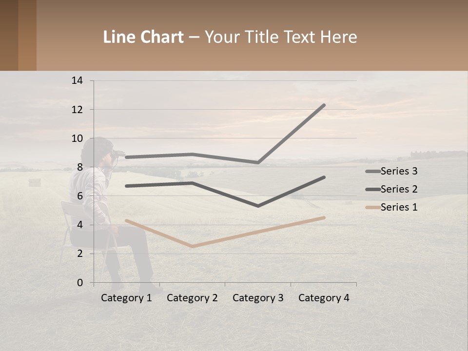 Daughter Sea Beach PowerPoint Template