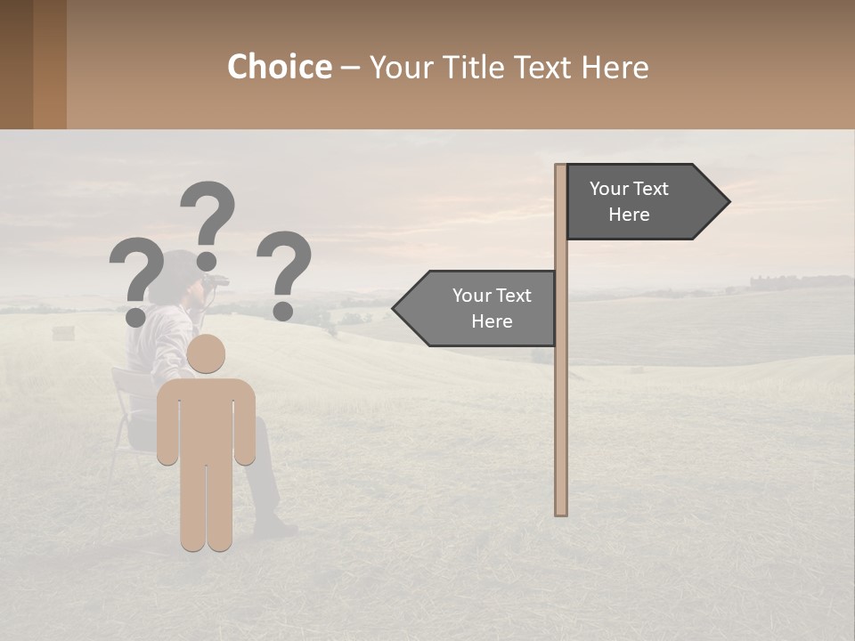 Daughter Sea Beach PowerPoint Template