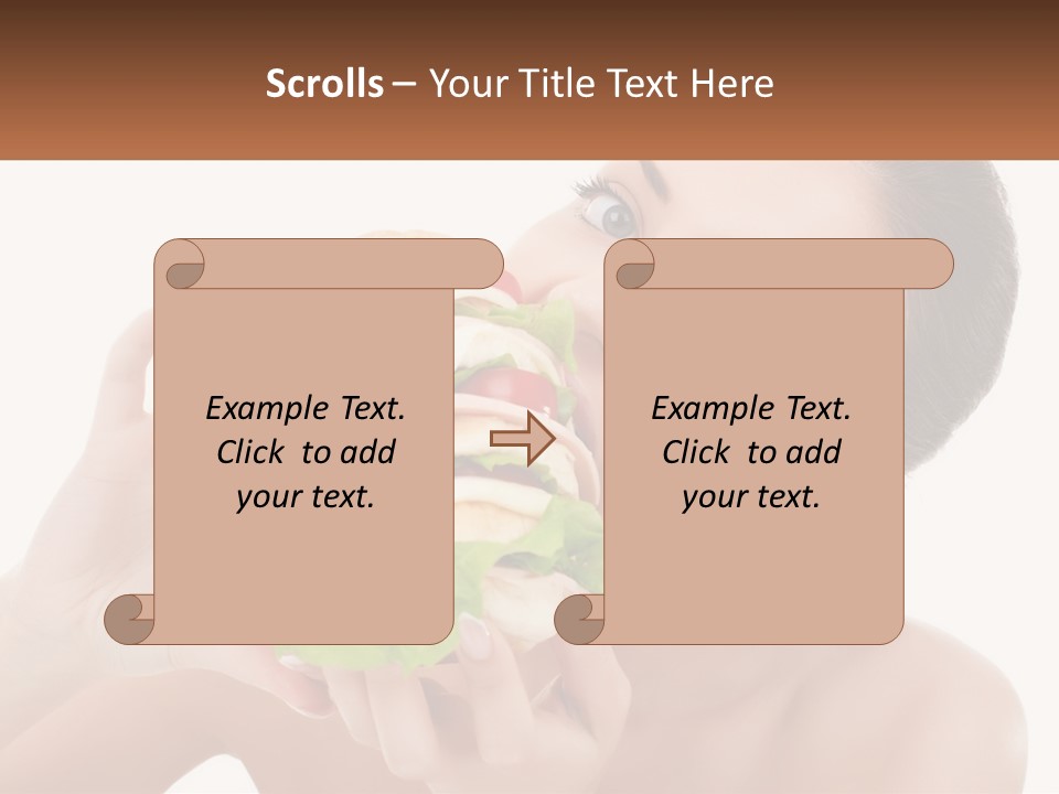 Pensioner Older Mother PowerPoint Template