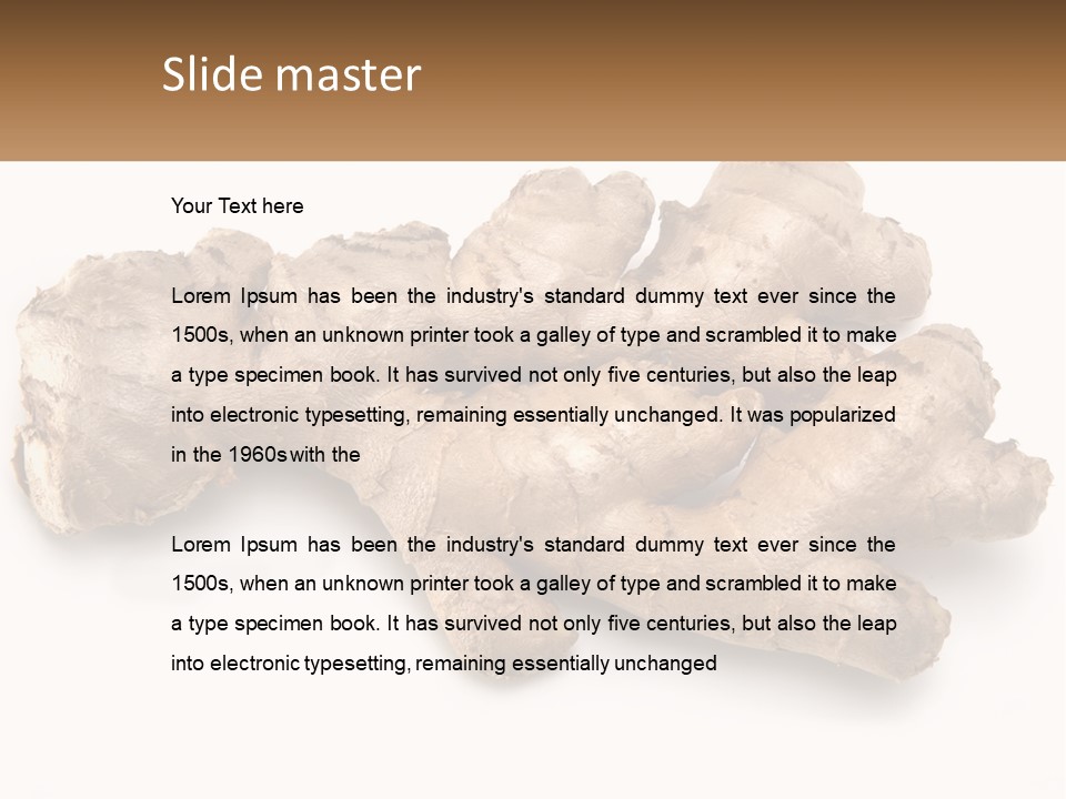 Standing Peaceful Sunset PowerPoint Template