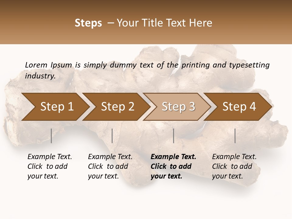 Standing Peaceful Sunset PowerPoint Template