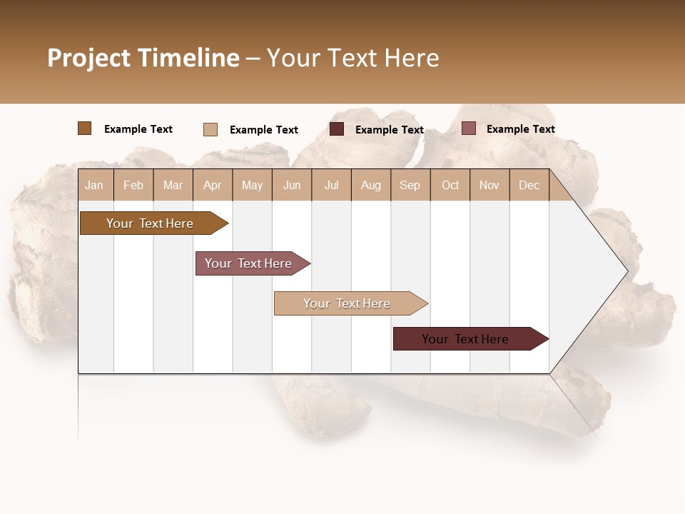 Standing Peaceful Sunset PowerPoint Template