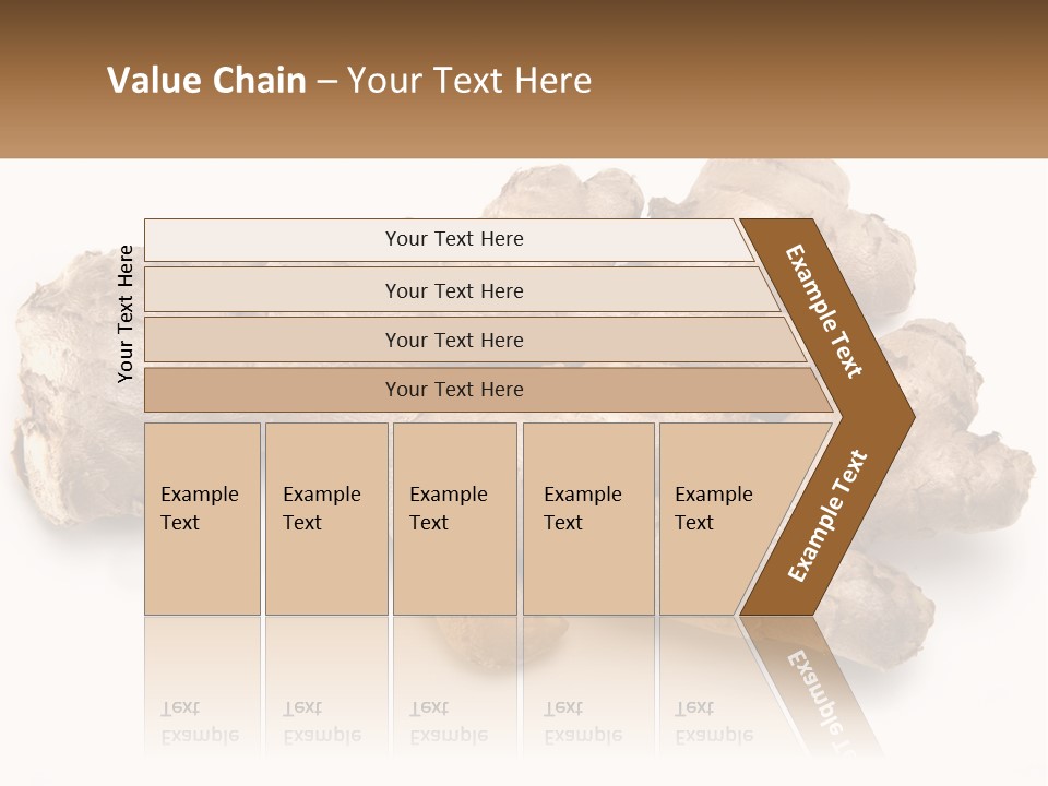Standing Peaceful Sunset PowerPoint Template