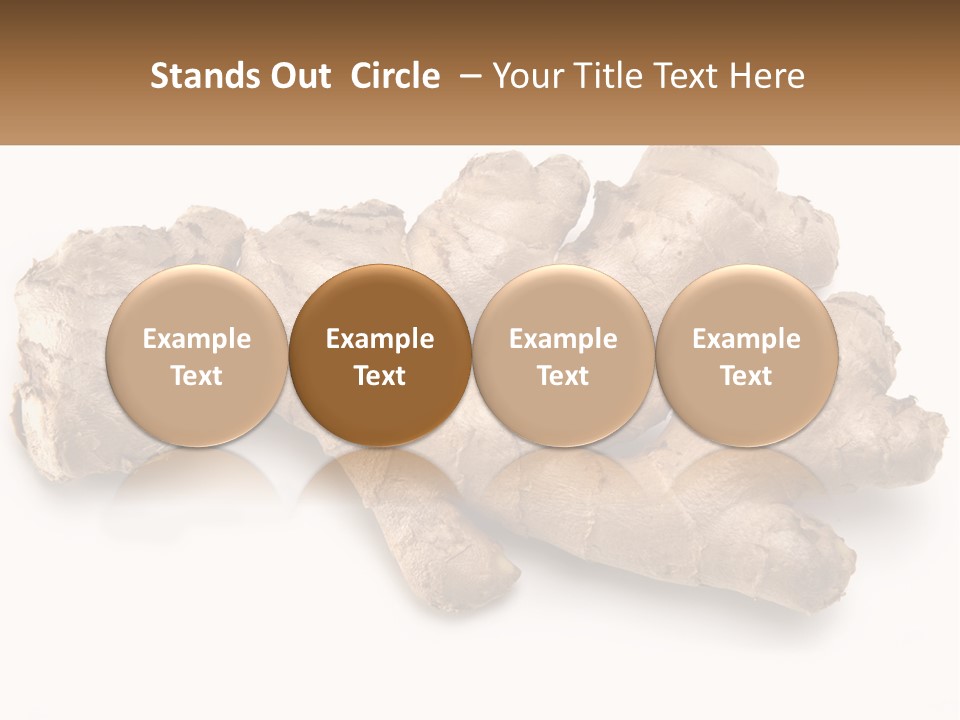 Standing Peaceful Sunset PowerPoint Template