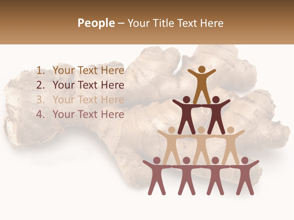 Standing Peaceful Sunset PowerPoint Template