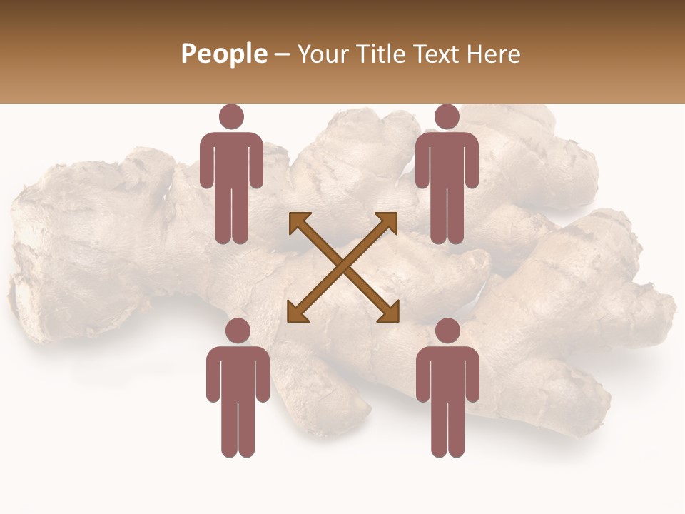 Standing Peaceful Sunset PowerPoint Template