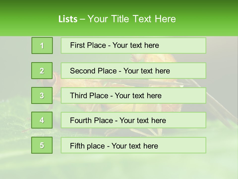 Standing Life Pensioner PowerPoint Template