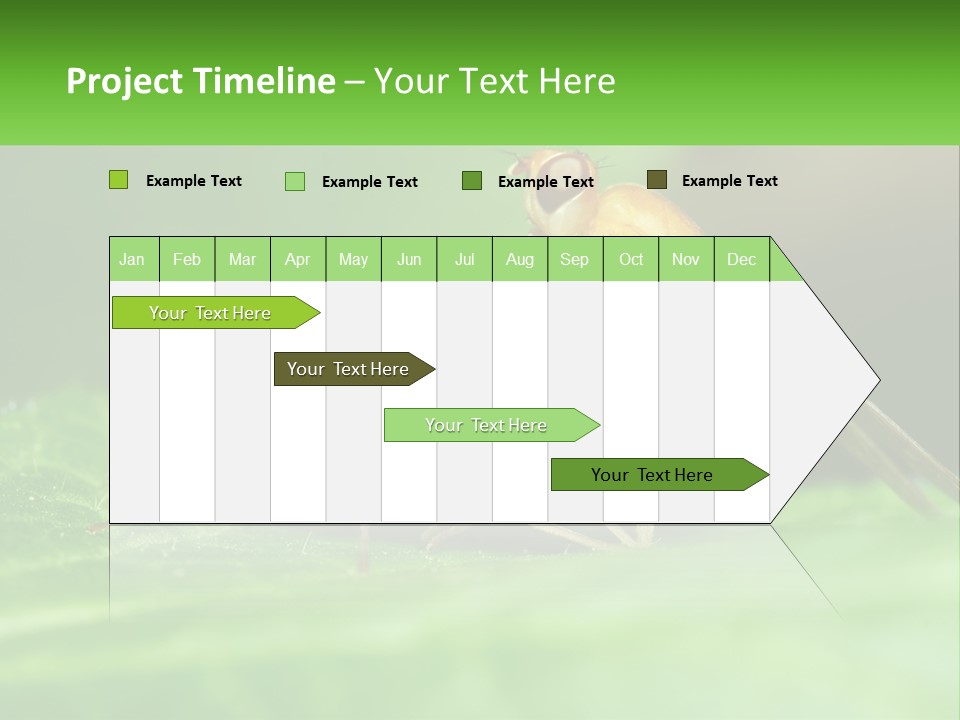 Standing Life Pensioner PowerPoint Template