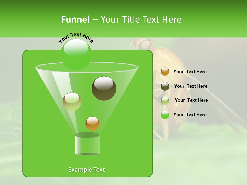 Standing Life Pensioner PowerPoint Template