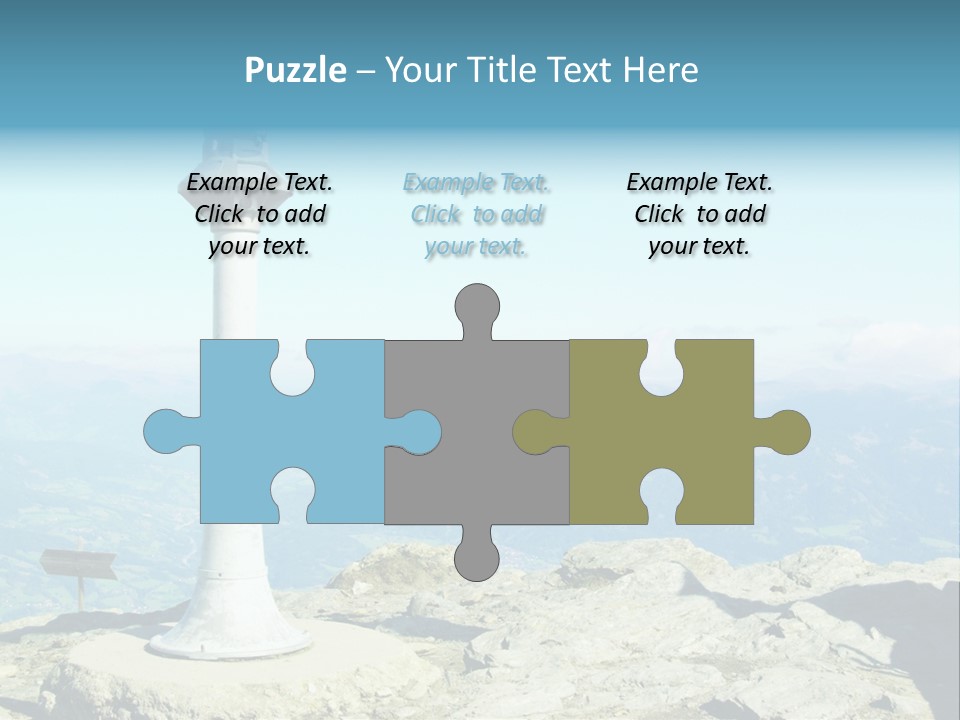 Sea Pensioner Sand PowerPoint Template