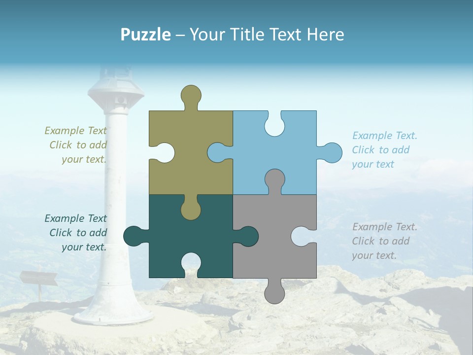 Sea Pensioner Sand PowerPoint Template