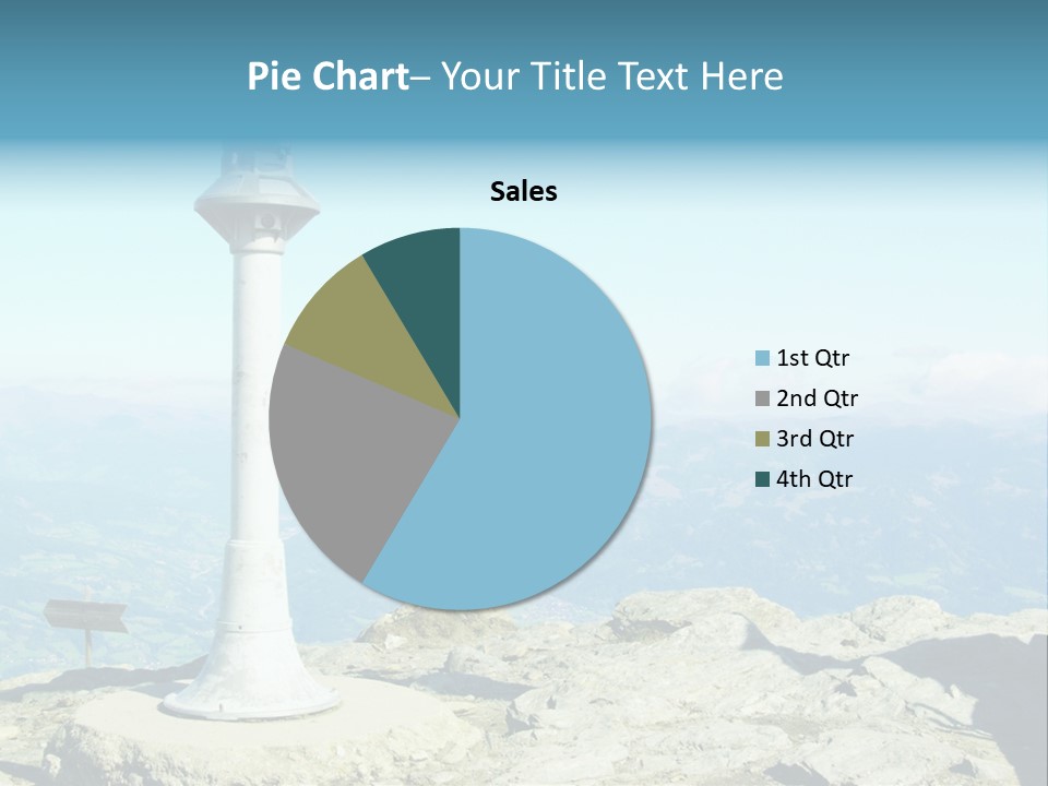 Sea Pensioner Sand PowerPoint Template