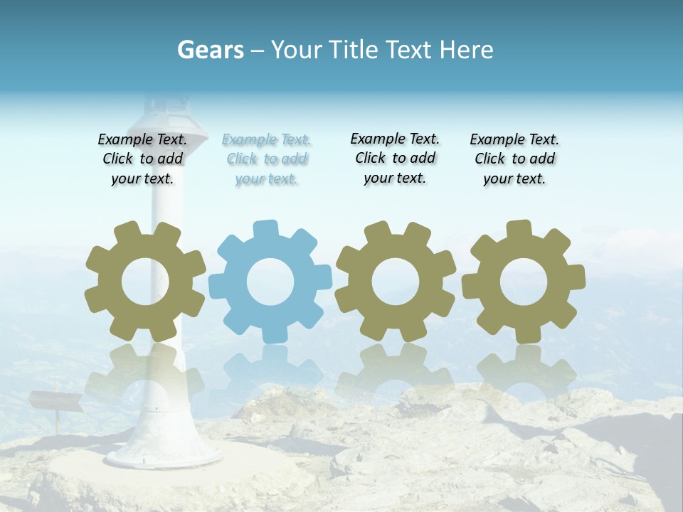 Sea Pensioner Sand PowerPoint Template