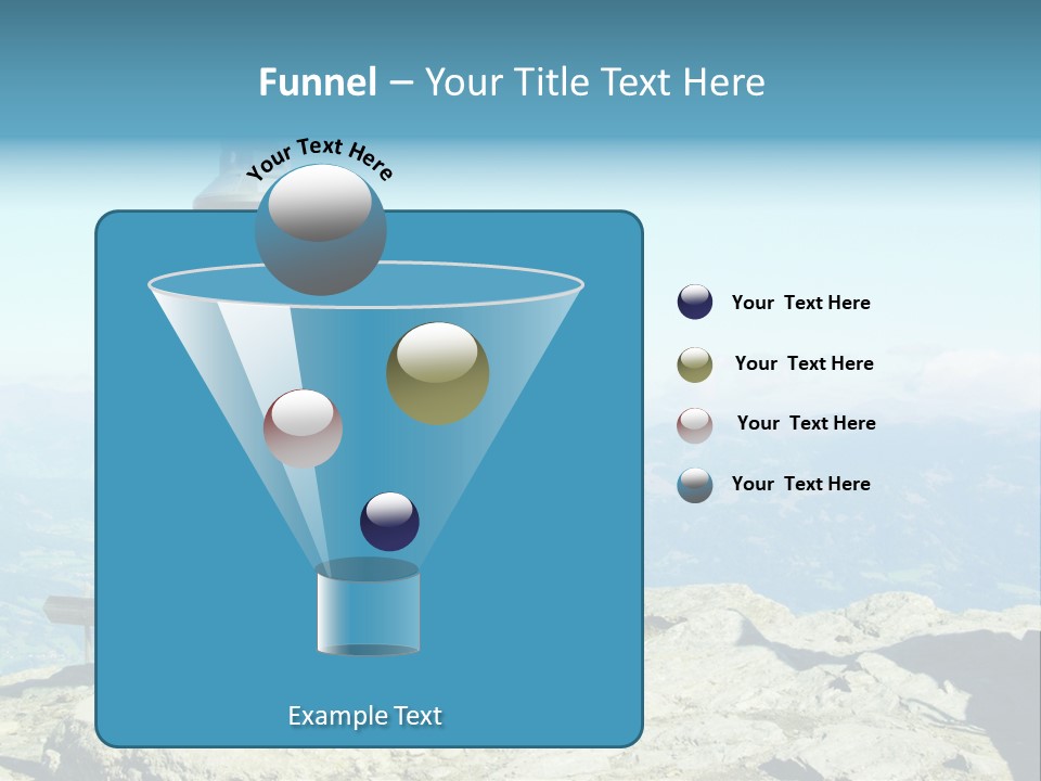 Sea Pensioner Sand PowerPoint Template