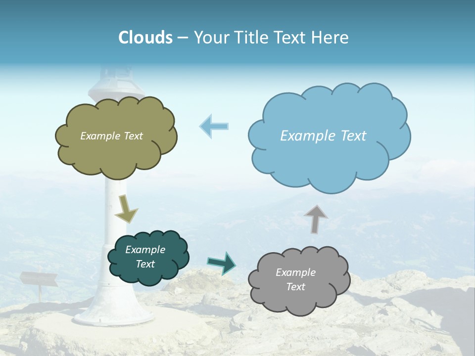 Sea Pensioner Sand PowerPoint Template
