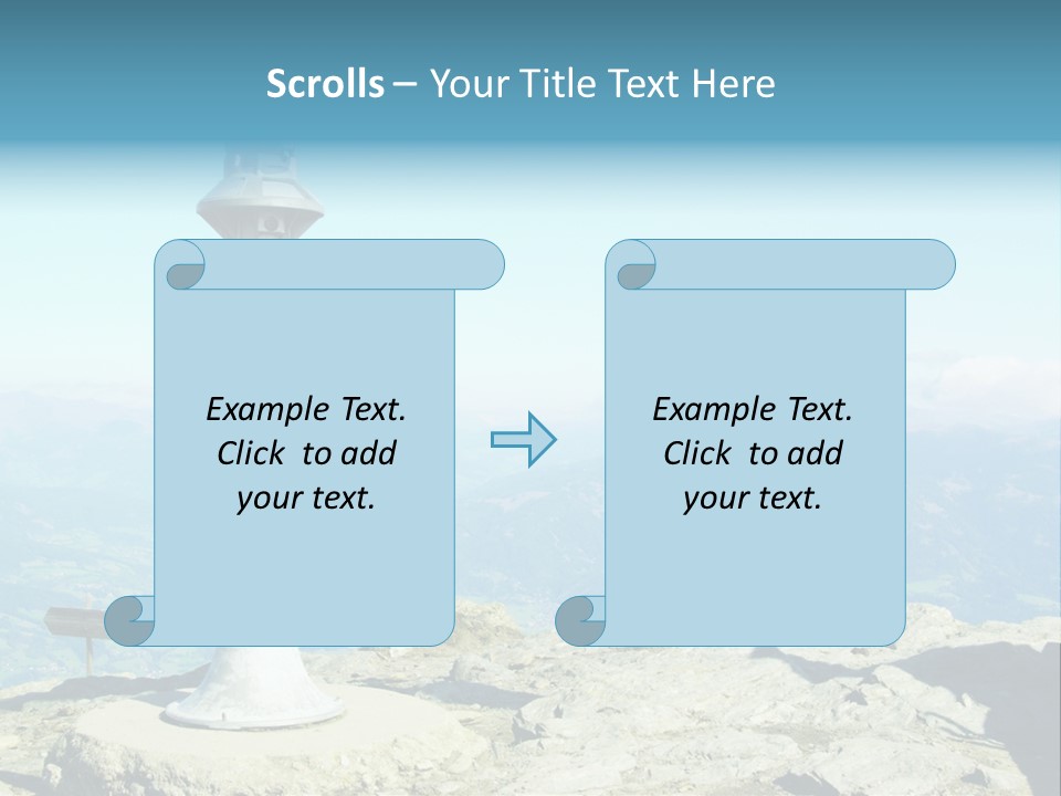 Sea Pensioner Sand PowerPoint Template