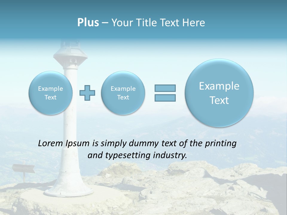 Sea Pensioner Sand PowerPoint Template