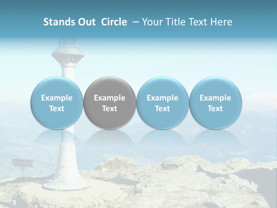 Sea Pensioner Sand PowerPoint Template