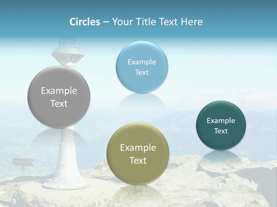 Sea Pensioner Sand PowerPoint Template