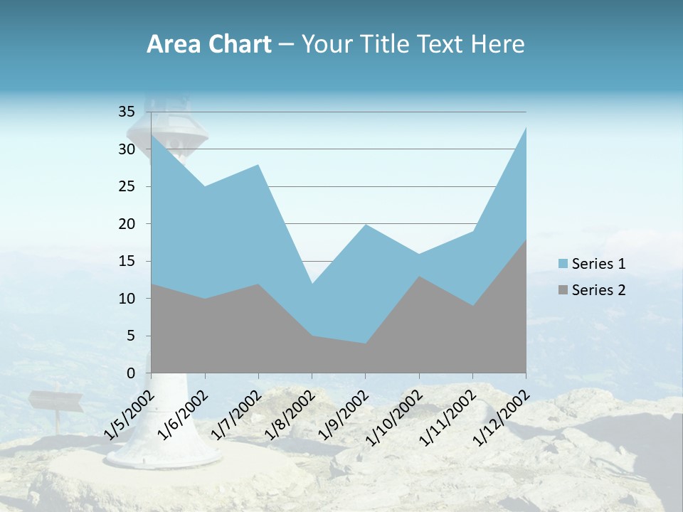 Sea Pensioner Sand PowerPoint Template